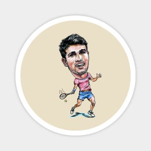 Carlos Alcaraz tennis pro Magnet